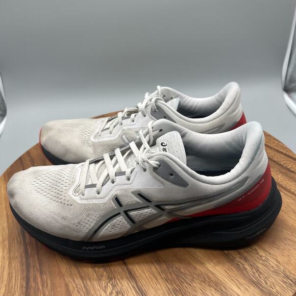 Asics GT-1000-13 Shoes Mens 10.5 White Running Comfort Walking Gym Sneakers main image 8
